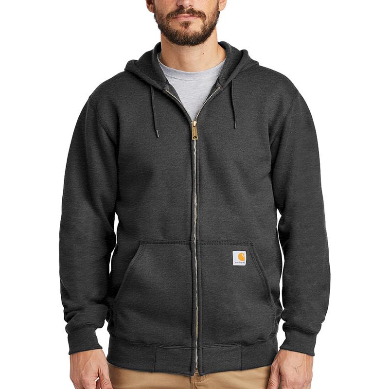 Midweight Loose Fit Full-Zip Hooded Sweatshirt K122irr