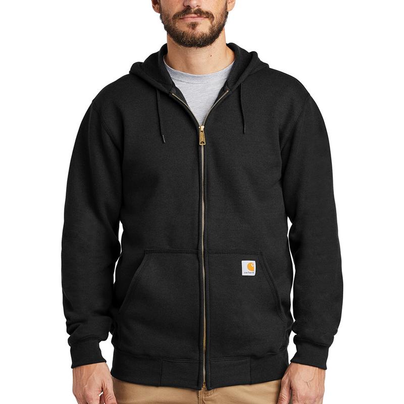 Midweight Loose Fit Full-Zip Hooded Sweatshirt K122irr