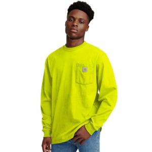Loose Fit Long Sleeve Dearborn Pocket T-Shirt_image