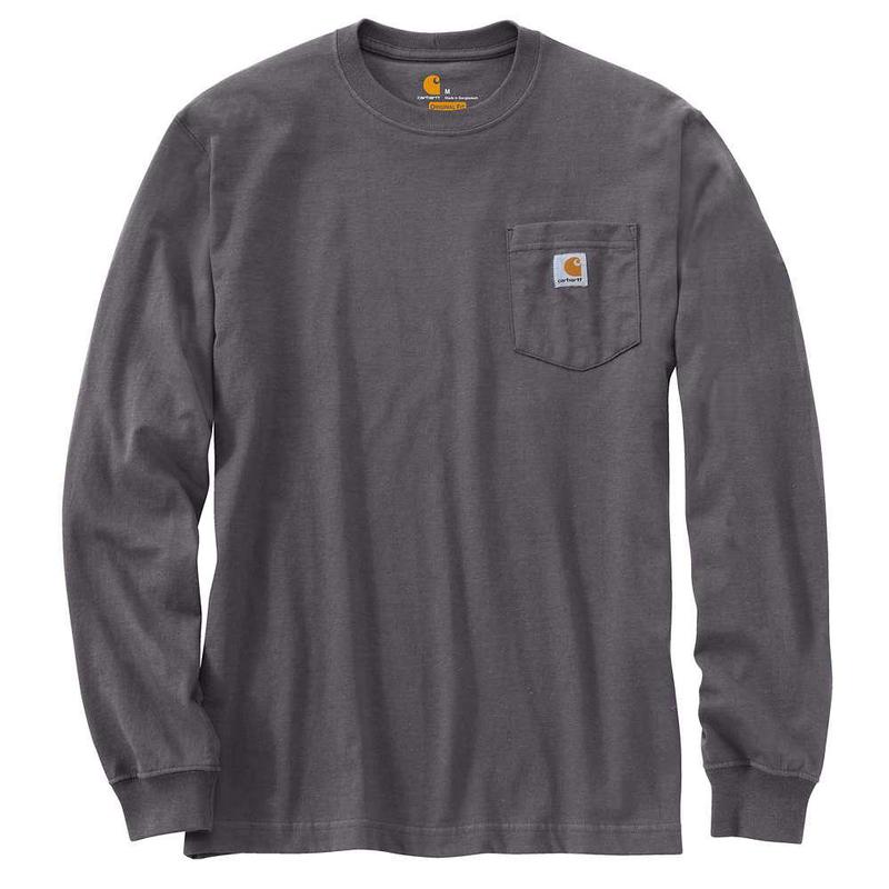 Carhartt Men's Long Sleeve Workwear T-Shirt - Irregular K126irr