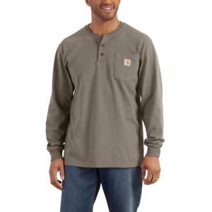 Carhartt Men's Long Sleeve Workwear Henley Shirt K128