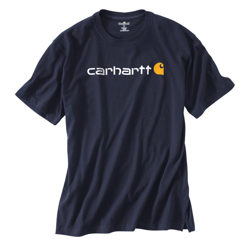 Carhartt Short-Sleeve Logo T-Shirt - Irregular K195irr
