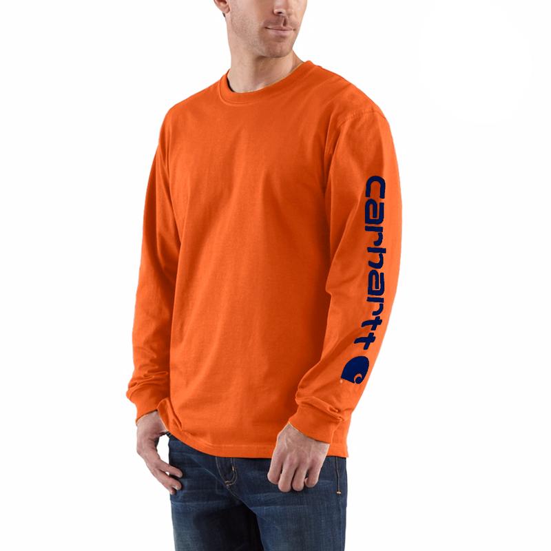 Carhartt Men's Long Sleeve Graphic T-Shirt K231