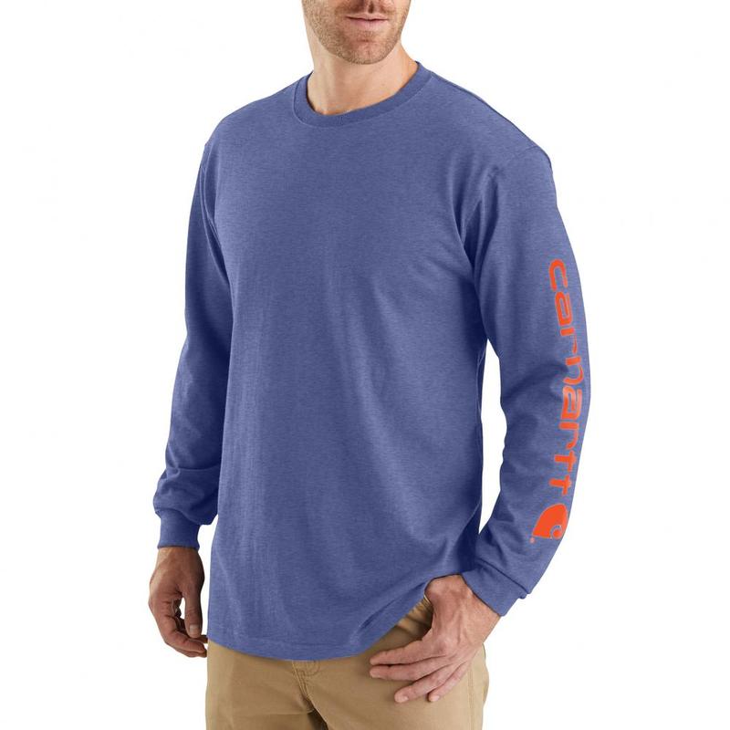 Carhartt Men's Long Sleeve Graphic T-Shirt - Factory 2nds K231irr