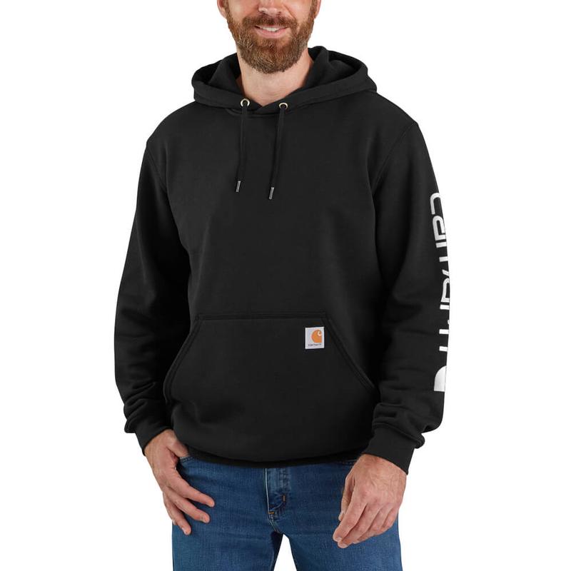 Carhartt Midweight Hooded Logo Sleeve Sweatshirt - Irregular K288irr