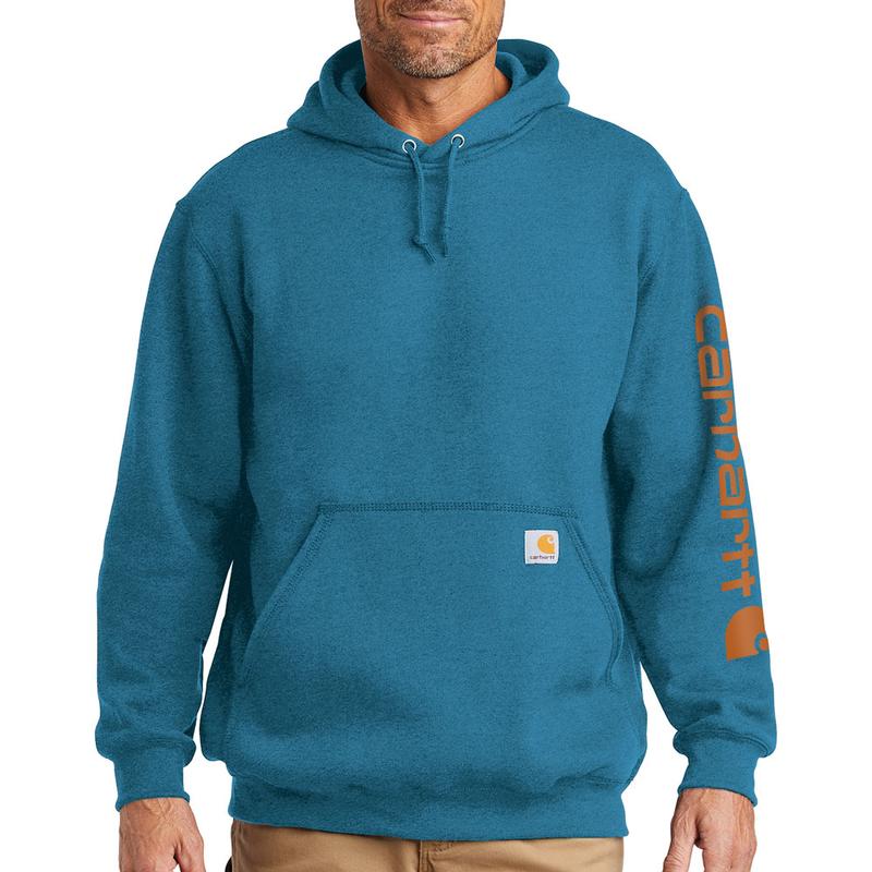 Carhartt Midweight Hooded Logo Sleeve Sweatshirt | Factory 2nds K288irr