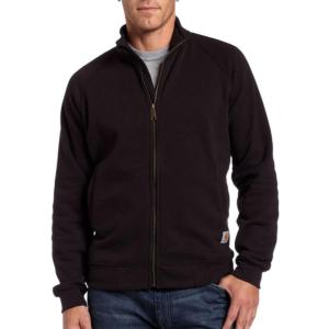 carhartt black zip up hoodie