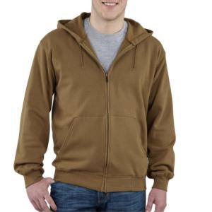 Carhartt Men's Lightweight Hooded Zip-Front Sweatshirt K500