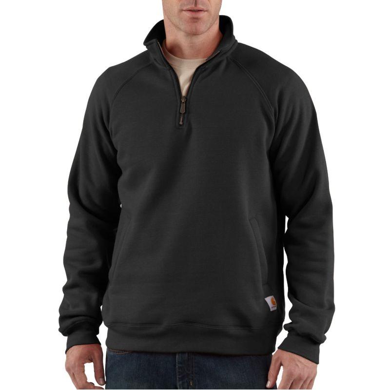 Carhartt Men's Midweight Quarter-Zip Mock-Neck Sweatshirt K503