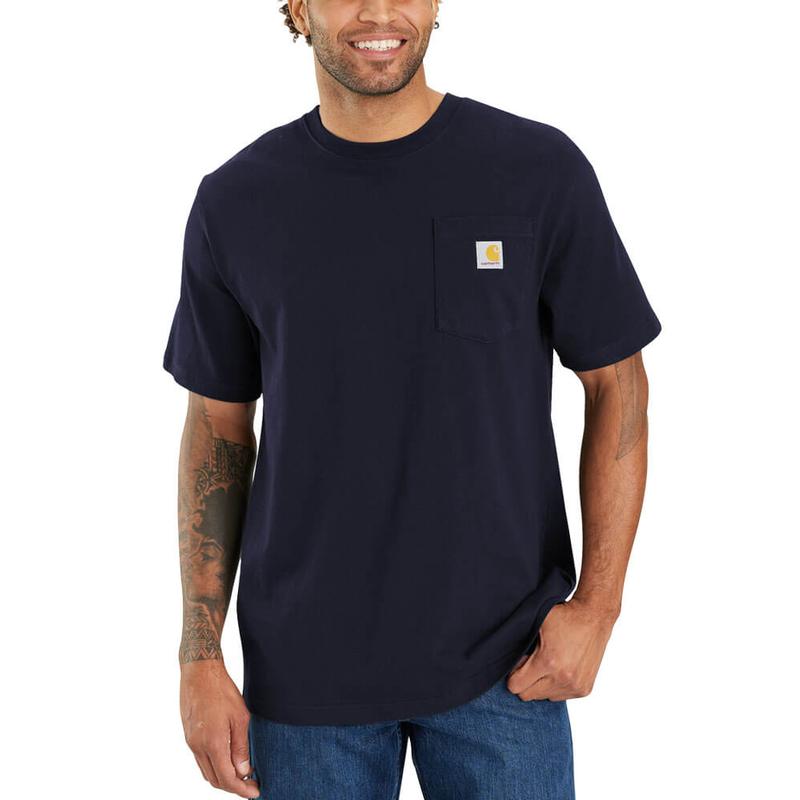 Carhartt Men's Loose Fit Heavyweight Short-Sleeve Pocket T