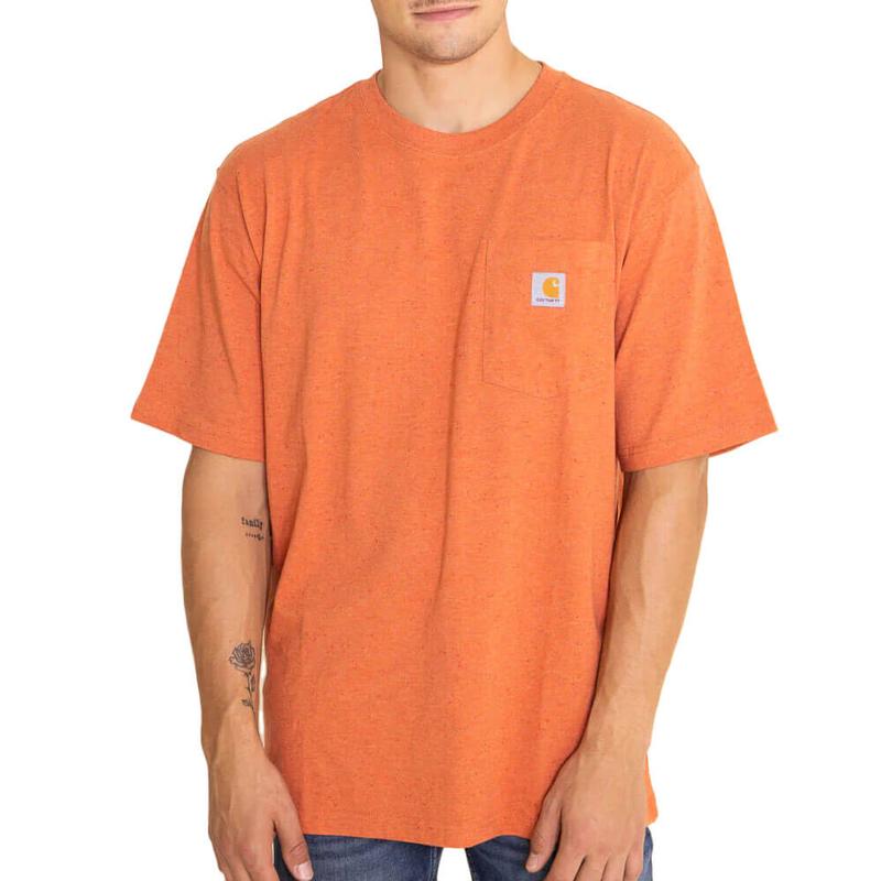 Loose Fit Heavyweight Short Sleeve Pocket T-Shirt K87