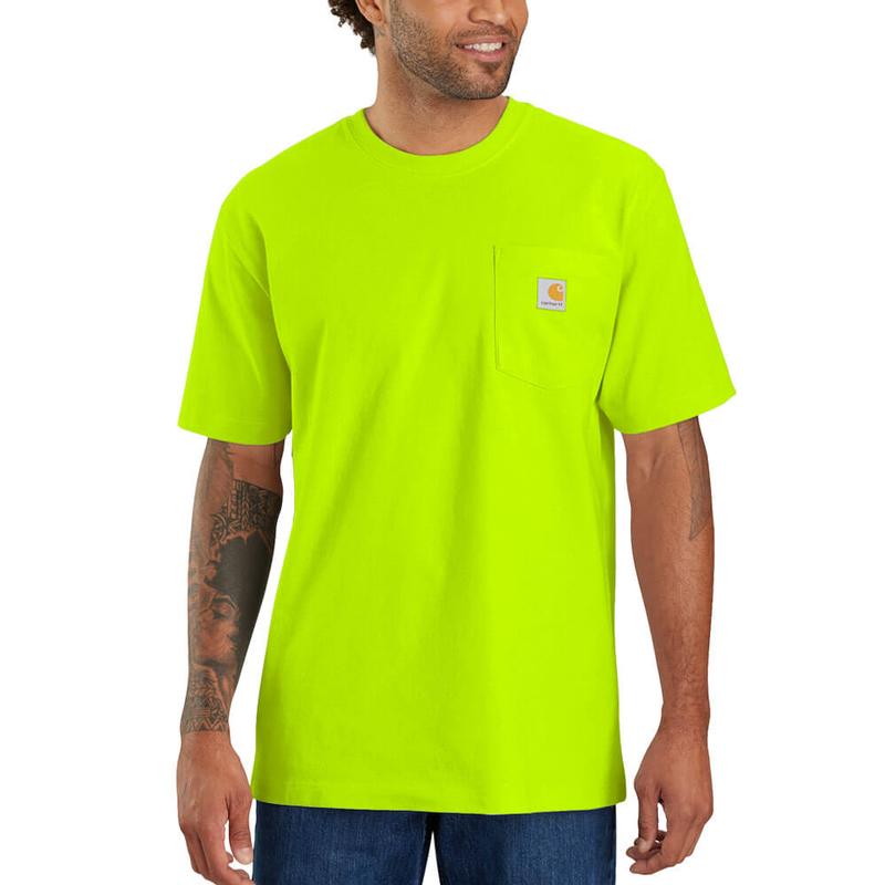 krybdyr Blikkenslager forbruge Loose Fit Heavyweight Short Sleeve Pocket T-Shirt K87irr