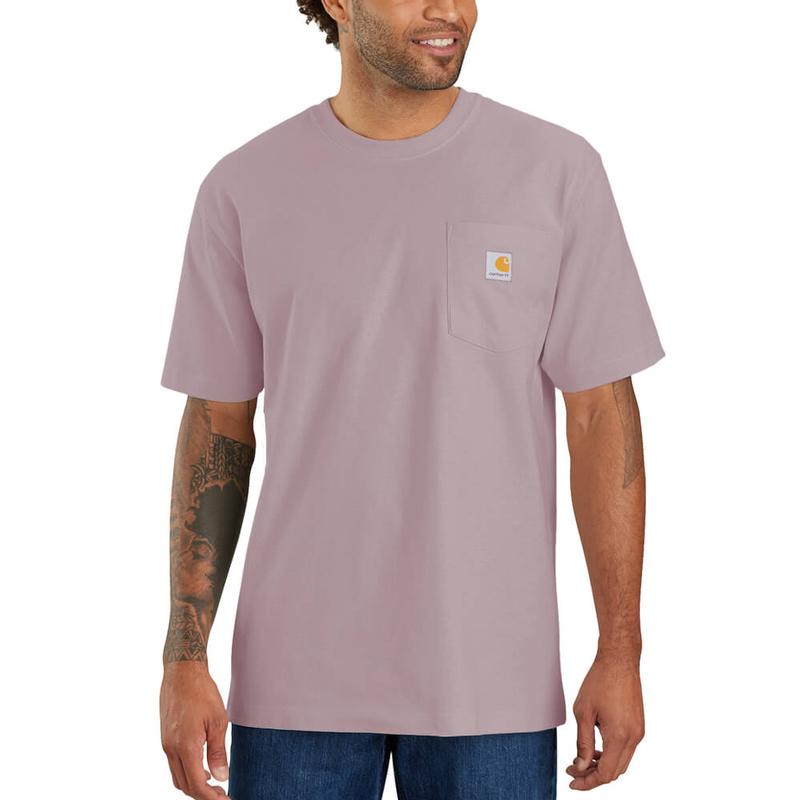 Loose Fit Heavyweight Short Sleeve Pocket T-Shirt K87irr