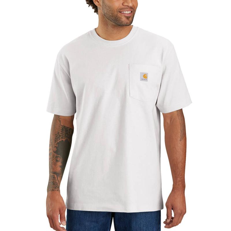 Carhartt pocket tee white 2025