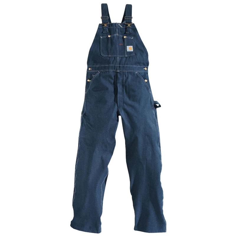 carhartt denim overall