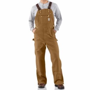 Loose Fit Firm Duck Unlined Bib Overall_image