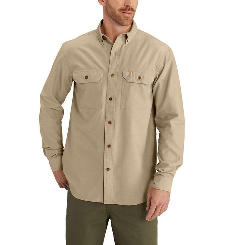 Carhartt Men's Long -Sleeve Chambray Shirt S202
