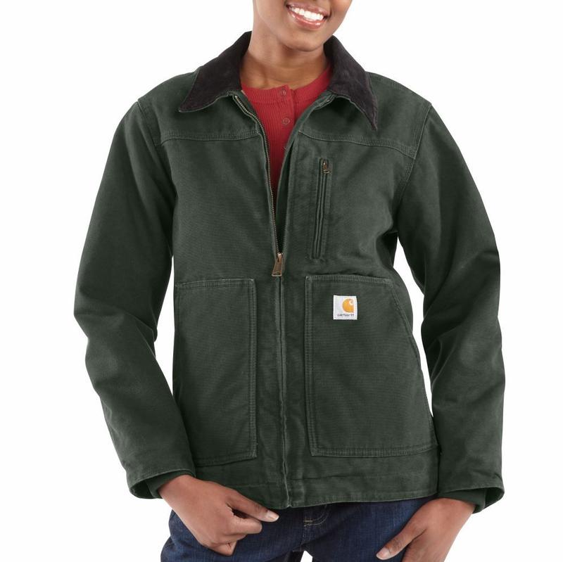 Carhartt Women's Sandstone Ridge Coat-Sherpa Lined WC061