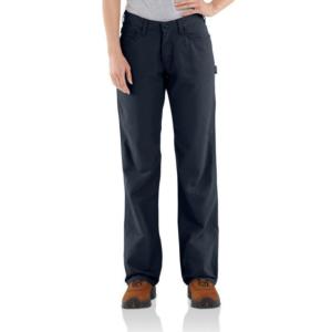 Carhartt Women's FR Loose Fit Canvas Dungaree | Factory 2nd_image