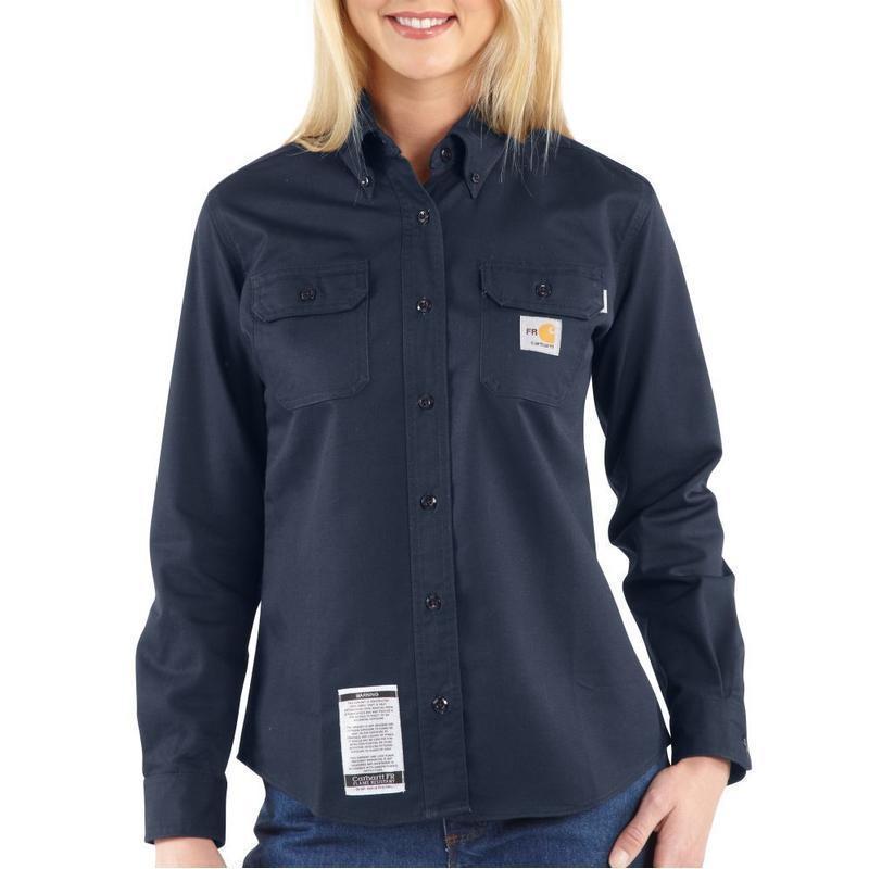 Carhartt Women's Flame Resistant Twill Shirt WFRS160