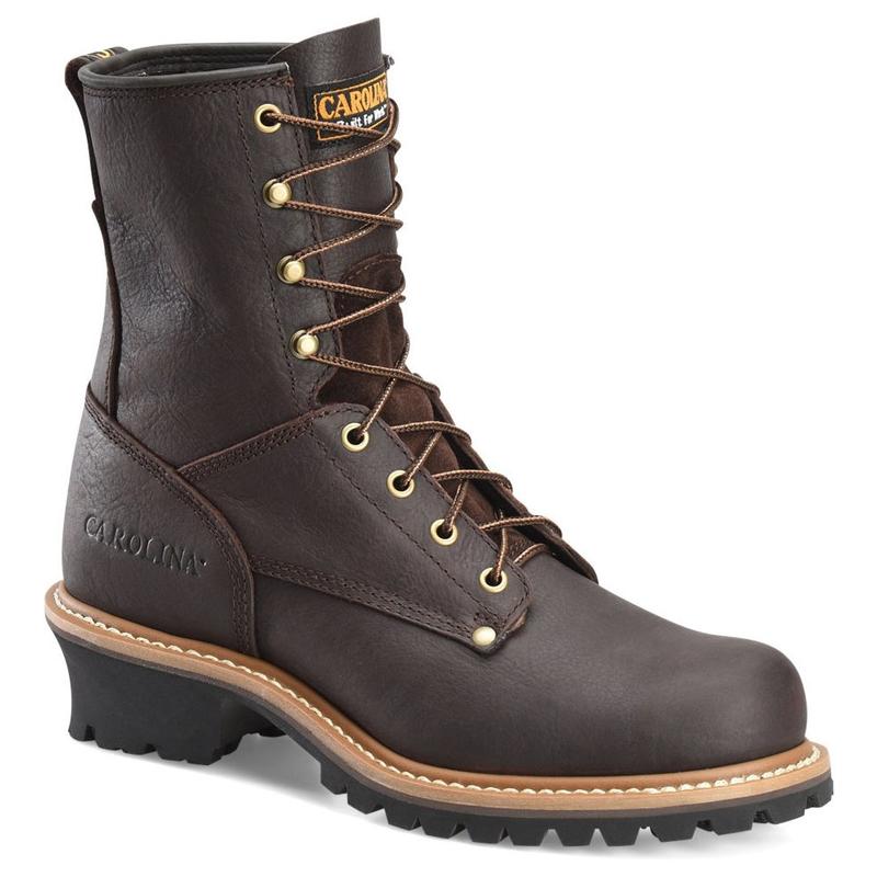 Steel Toe Brown Logger Boots 1821