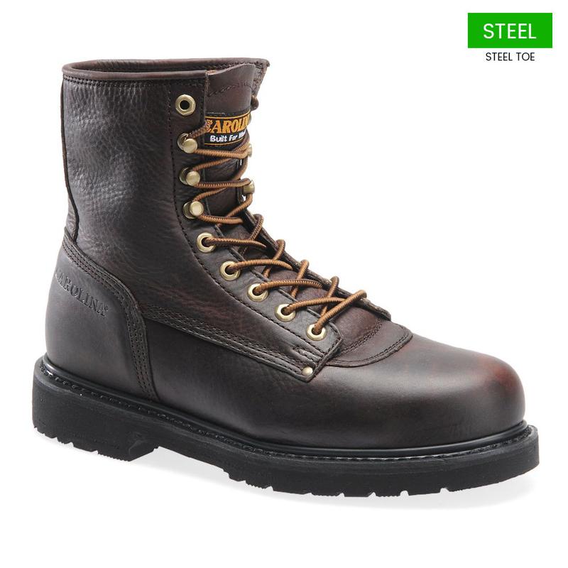 8 in. Steel Toe Boots