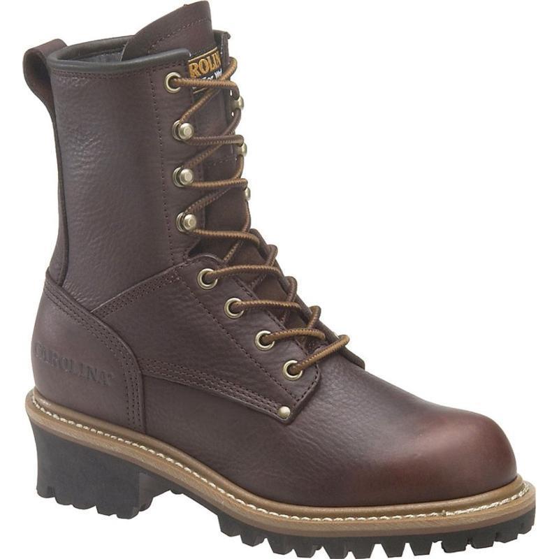 8 inch logger boots