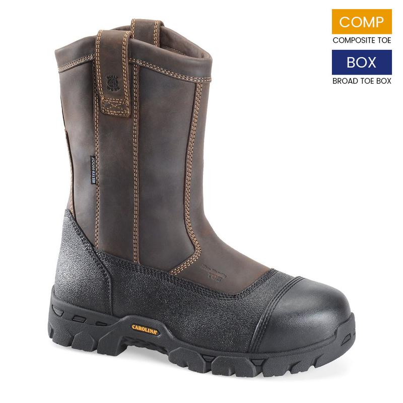 carolina waterproof composite toe wellington