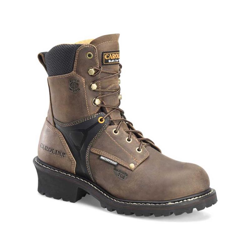 carolina men's 8 inch waterproof composite toe