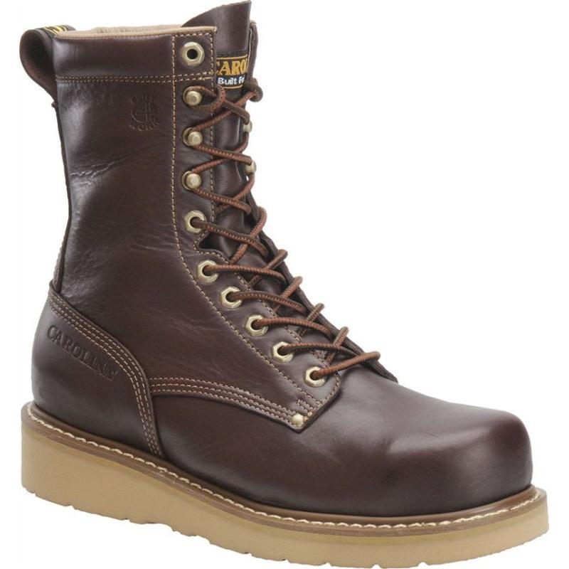 insulated wedge sole work boots