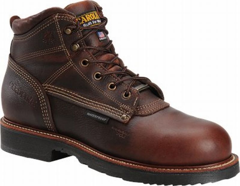 Carolina Men's 6 in. Waterproof Soft Toe Work BootMADE IN USA CA815