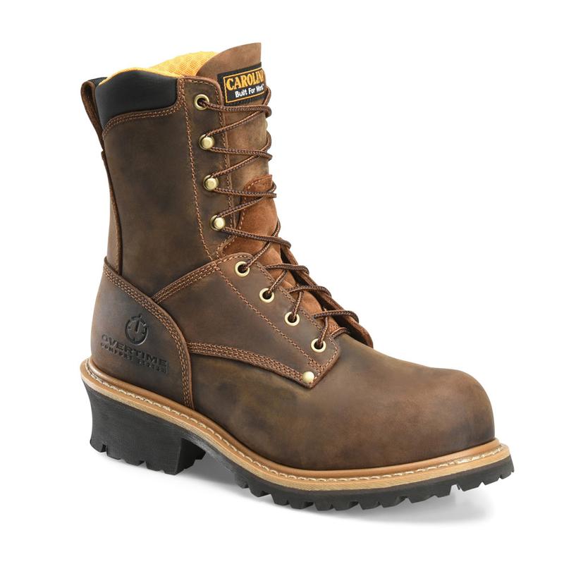 carolina logger boots soft toe