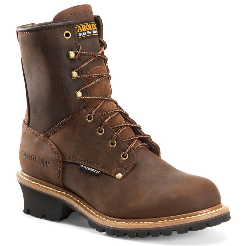 12 inch logger boots