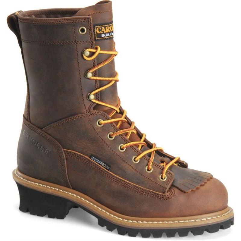 Waterproof Steel Toe Kiltie Logger Boot 