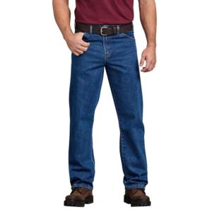 Dickie's Men's Regular Straight Fit 5-Pocket Jeans | Factory 2nds