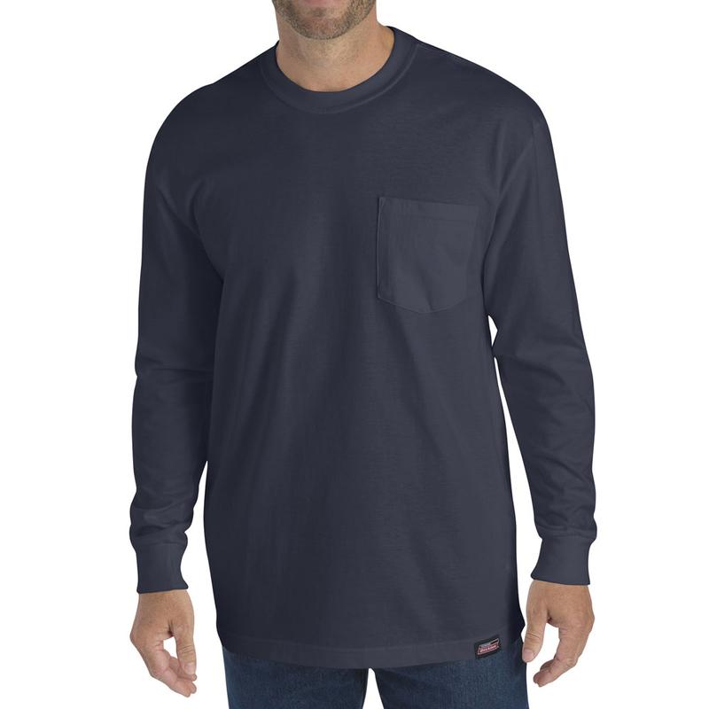 Dickie's Men's Long Sleeve Pocket Performance Tee - Factory 2nds GL407irr