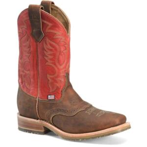 Double-H DH4665 Square Soft Toe 11 in. Roper - Built in the USA_image