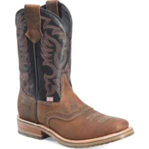 Double-H DH4673 Square Soft Toe 11 in. Roper - Built in the USA_image