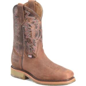 Double-H DH4675 Square Steel Toe 11 in. Roper - Built in the USA_image