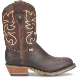 Double-H DH5318  Women's Round Soft Toe 9 in. Roper - Built in the USA_image