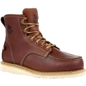 GEORGIA 6 in Moc-Toe Wedge Soft Toe Boot - Built in the USA_image