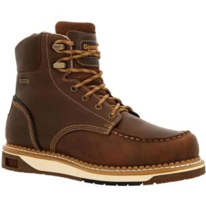 GEORGIA 6 in. Waterproof Moc-Toe Wedge Soft Toe Boot_image