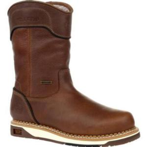 GEORGIA 10 in. Waterproof Wedge Pull-on Steel Toe Boot_image