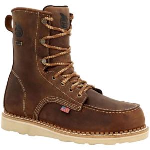 GEORGIA 8 in. Waterproof Wedge Soft Toe Boot - Built in the USA_image