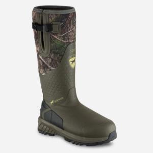 IRISH SETTER Mudtrek Unisex 17 in. Waterproof 1200g Pull-on Rubber Boot_image