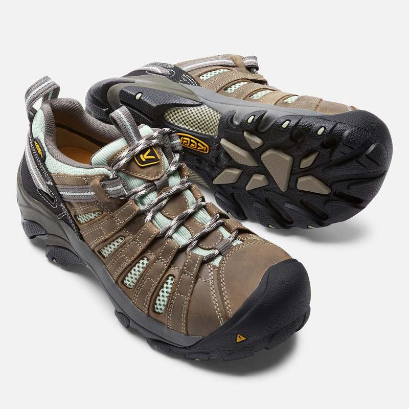 Keen Women's Flint Low Steel Toe Shoes 