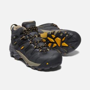 KEEN Lansing Women's Mid WP Steel Toe Work Shoes_image