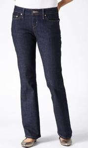 levi's 545 low rise bootcut jeans