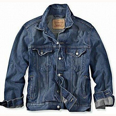 Slim Fit Trucker Denim Jacket 70589