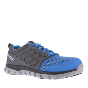 Reebok Women's Sublite Cushion Blue Alloy Toe Work Shoe_image